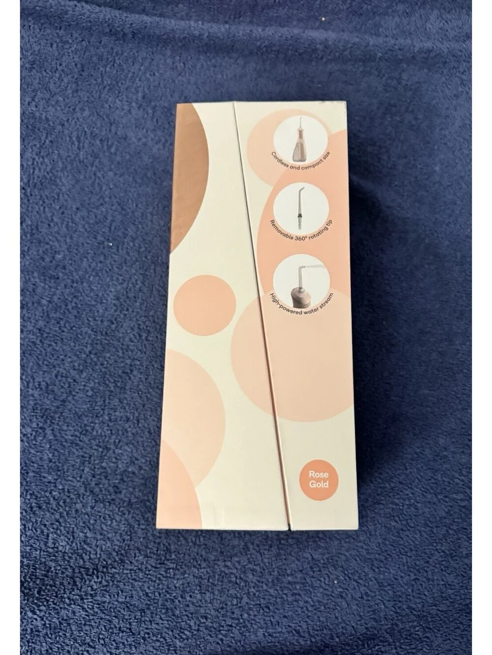 Burst Water Flosser - Endless Floss-ibilities-Rose Gold-Cordless - NEW in Box